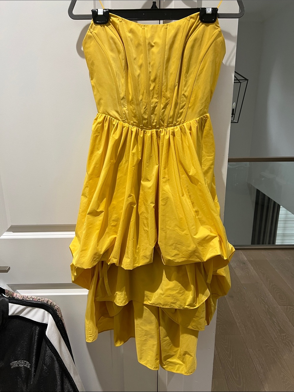 By Anthropologie Corset High-Low Bubble Dress